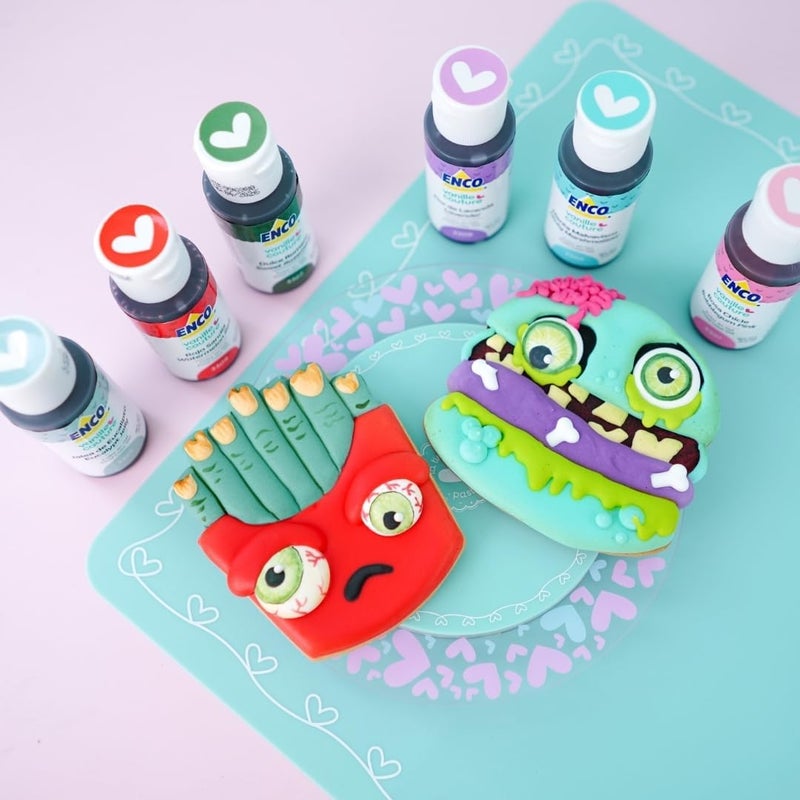 ENCO Yummy Collection 9 Food Coloring Gel Set - Image 5